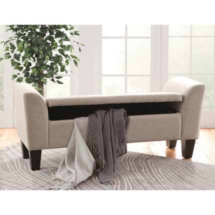 upholstered claire storage bench 2 dubai sharjah abu dhabi