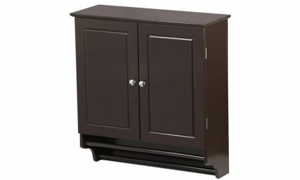 wall mounted brown storage cabinet 2 dubai sharjah abu dhabi