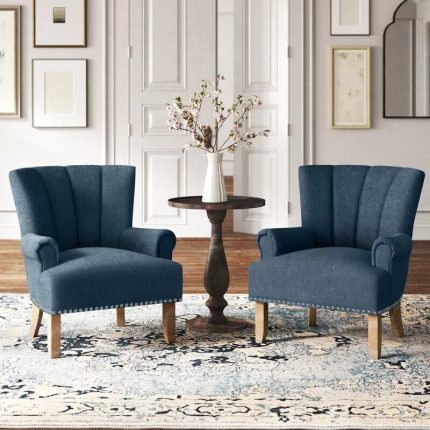 wide tufted armchair set of 2 2 dubai sharjah abu dhabi