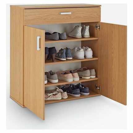 wooden shoe cabinet with 1 drawer 2 dubai sharjah abu dhabi