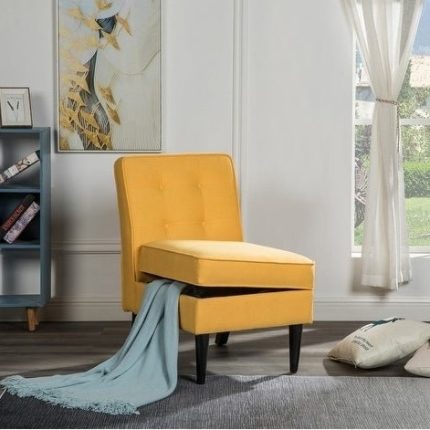 Oliver Polyester Fabric Storage Accent Chair dubai sharjah abu dhabi (1)