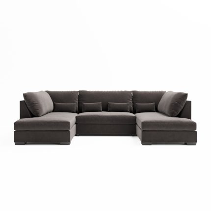 U shape sofa set and footstool 1 dubai sharjah abu dhabi