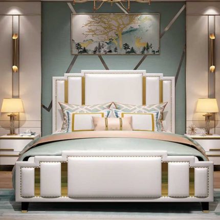 american style luxurious bed 1 dubai sharjah abu dhabi