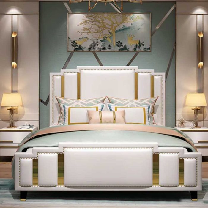 american style luxurious bed 1 dubai sharjah abu dhabi