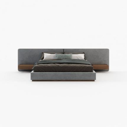 bonnie bed light grey dubai sharjah abu dhabi