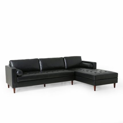 contemporary tufted upholstered chaise sectional 3 dubai sharjah abu dhabi