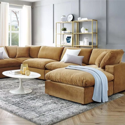 fabric upholstered sectional sofa 1 dubai sharjah abu dhabi