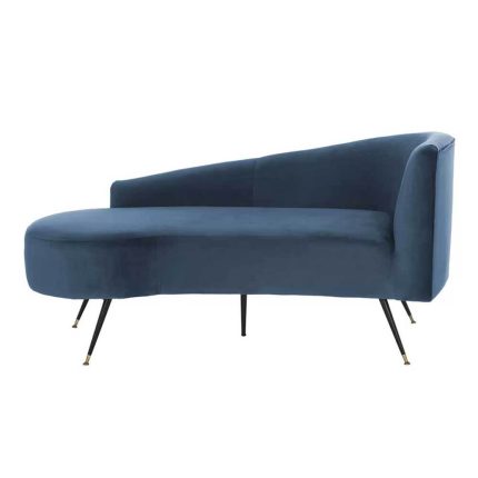 frankie high quality upholstered chaise lounge navy dubai sharjah abu dhabi (1)