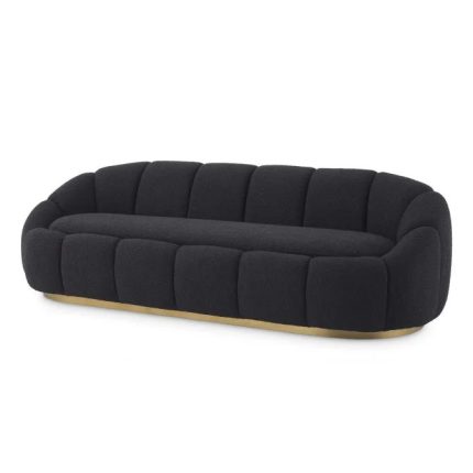 harry boucle sofa black 1 dubai sharjah abu dhabi (1)