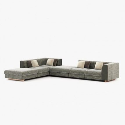 harry corner sofa grey dubai sharjah abu dhabi (1)