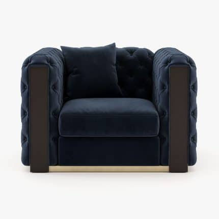 jean singel seater sofa dark blue dubai sharjah abu dhabi 1 (1)