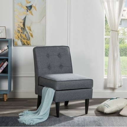 Oliver Polyester Fabric Storage Accent Chair 1 dubai sharjah abu dhabi (1)
