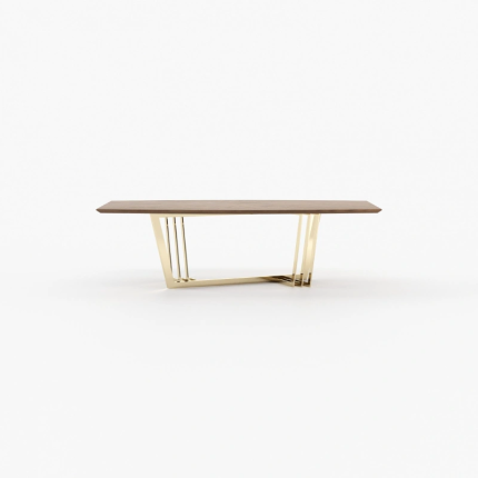 darc walnut matte dining table dubai sharjha abu dhabi