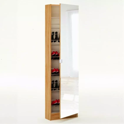 mirror shoe cabinet brown dubai sharjah abu dhabi (1)