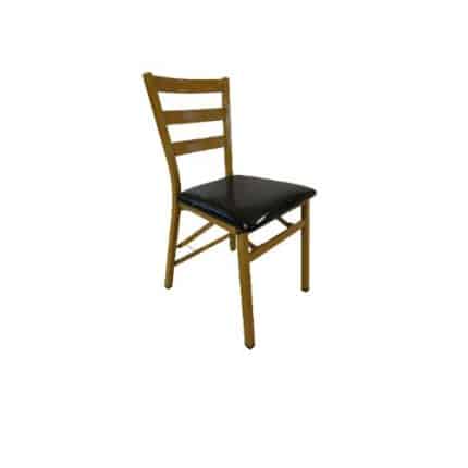 folding chair with padded leather seat dubai sharjah abu dhabi