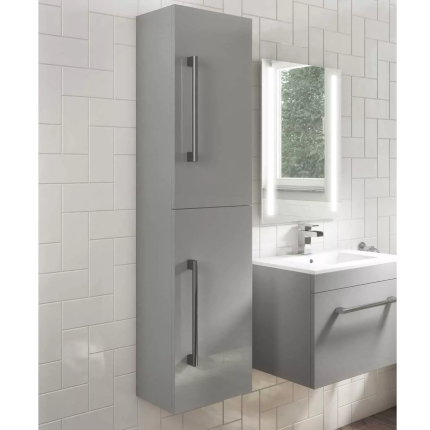 wall mounted tall bathroom cabinet with large handle 4 dubai sharjah abu dhabi