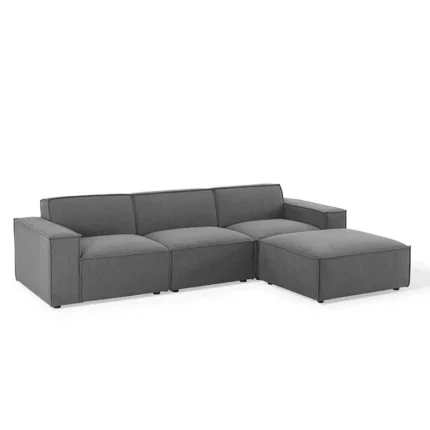 4 Piece Fabric Sectional Sofa Dubai Ajman Sharjah Abu Dhabi