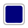 Navy blue color velvet bed