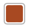 rust color velvet bed