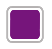 Purple color velvet bed