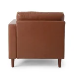 Contemporary Tufted Upholstered Chaise Sectional Brown Dubai Sharjah Abu Dhabi
