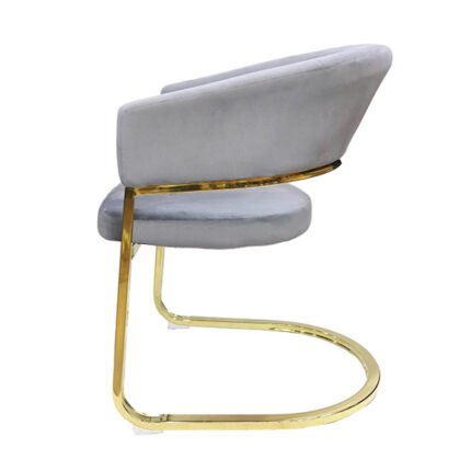 Halfmoon U Velvet Sofa Chair Dubai Sharjah Abu Dhabi
