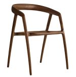 Solid American Oak Wood Dining Chair