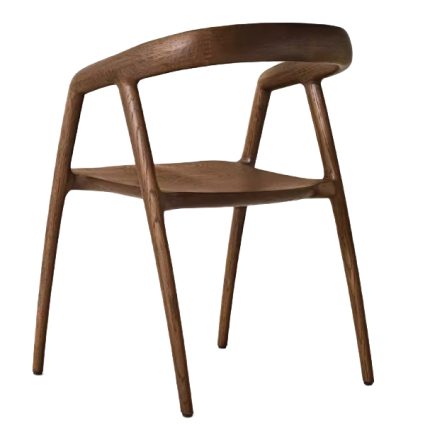 Solid American Oak Wood Dining Chair