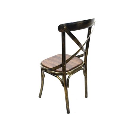 Cross Back Metal Dining Chair Dubai sharjha and Abu Dhabi