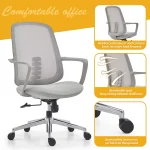 Executive Desk Chair with Armrest & Lumbar Support Dubai, Sharjha and Abu Dhabi