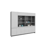 Full Height 3 Shelf Wide Standard Bookcase Wardrobe Dubai, Sharjha and Abu Dhabi