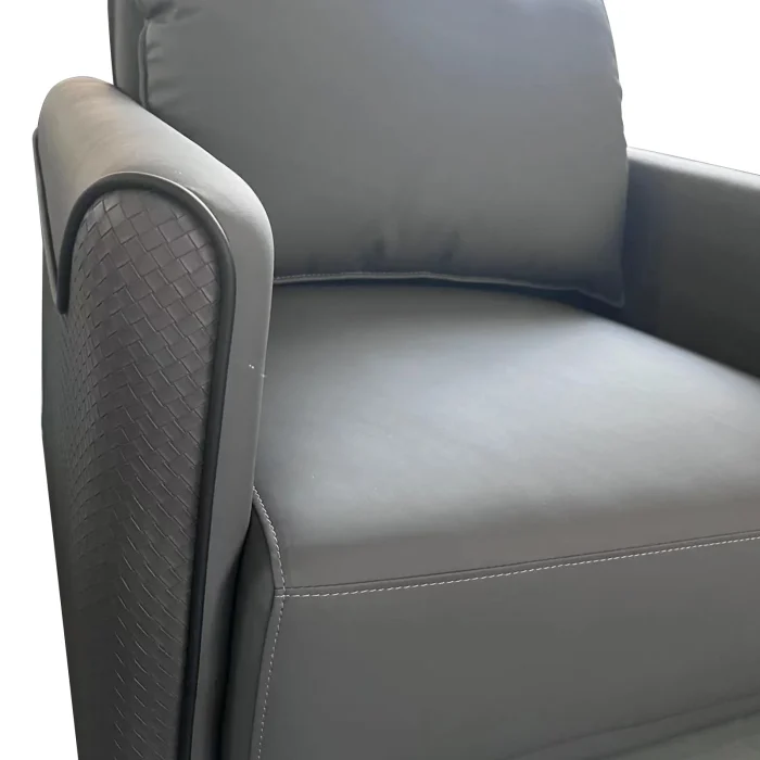 36.6 inch PU Leather Single Seat Pillow Top Arm Sofa Dubai, Sharjha and Abu Dhabi