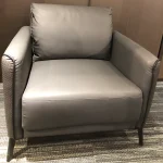 36.6 inch PU Leather Single Seat Pillow Top Arm Sofa Dubai, Sharjha and Abu Dhabi