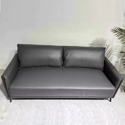 77.5 inch PU Leather 3-Seater Pillow Top Arm Sofa Dubai, Sharjha and Abu Dhabi