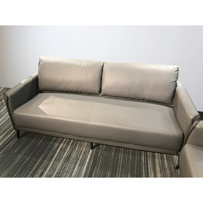 77.5 inch PU Leather 3-Seater Pillow Top Arm Sofa Dubai, Sharjha and Abu Dhabi