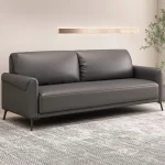 77.5 inch PU Leather 3-Seater Pillow Top Arm Sofa Dubai, Sharjha and Abu Dhabi