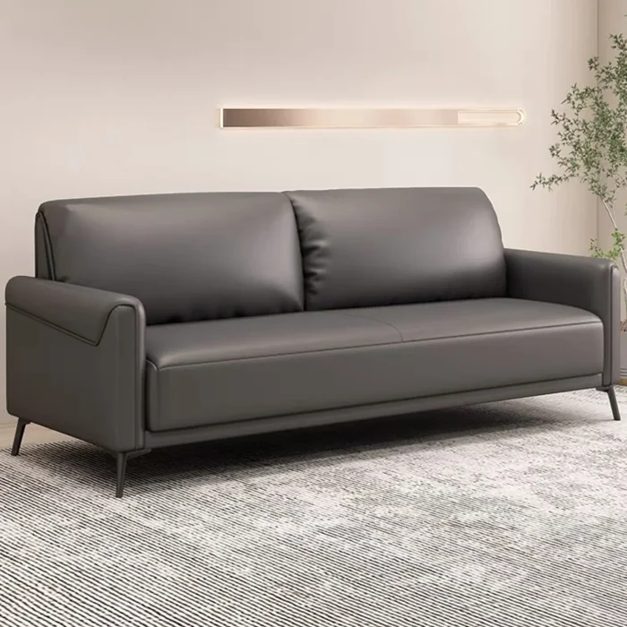 77.5 inch PU Leather 3-Seater Pillow Top Arm Sofa Dubai, Sharjha and Abu Dhabi