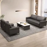 77.5 inch PU Leather 3-Seater Pillow Top Arm Sofa Dubai, Sharjha and Abu Dhabi