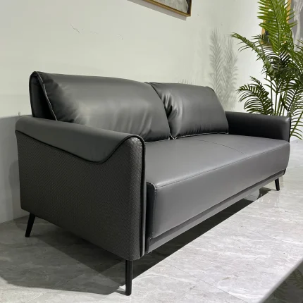 77.5 inch PU Leather 3-Seater Pillow Top Arm Sofa Dubai, Sharjha and Abu Dhabi
