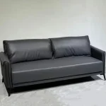 77.5 inch PU Leather 3-Seater Pillow Top Arm Sofa Dubai, Sharjha and Abu Dhabi
