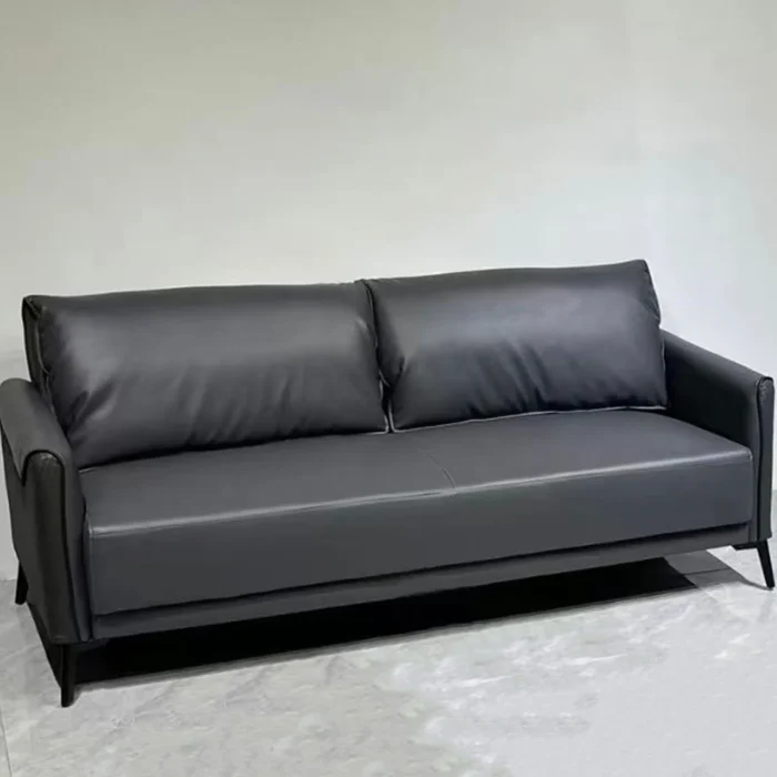 77.5 inch PU Leather 3-Seater Pillow Top Arm Sofa Dubai, Sharjha and Abu Dhabi