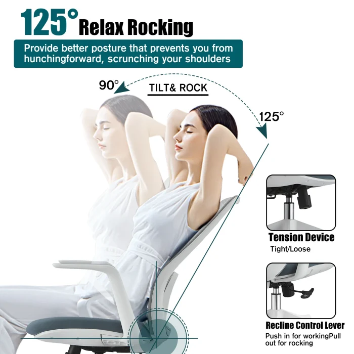 Ergonomic Office Chair with Lumbar Support Dubai, Sharjha and Abu Dhabi