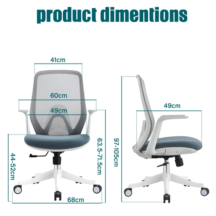 Ergonomic Office Chair with Lumbar Support Dubai, Sharjha and Abu Dhabi
