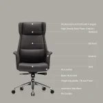 High Back Leather Office Chair Dubai, Sharjha and Abu Dhabi