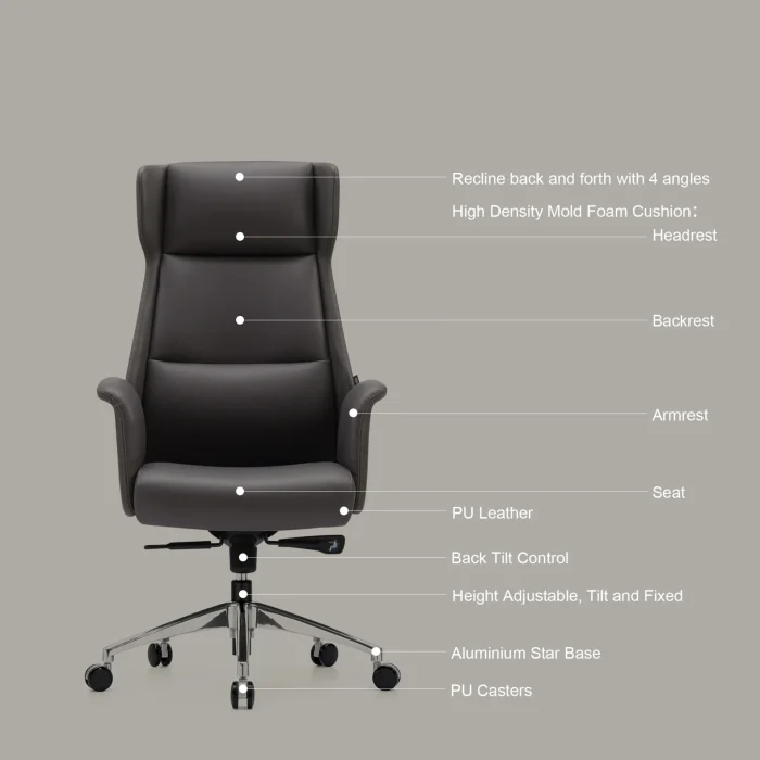 High Back Leather Office Chair Dubai, Sharjha and Abu Dhabi