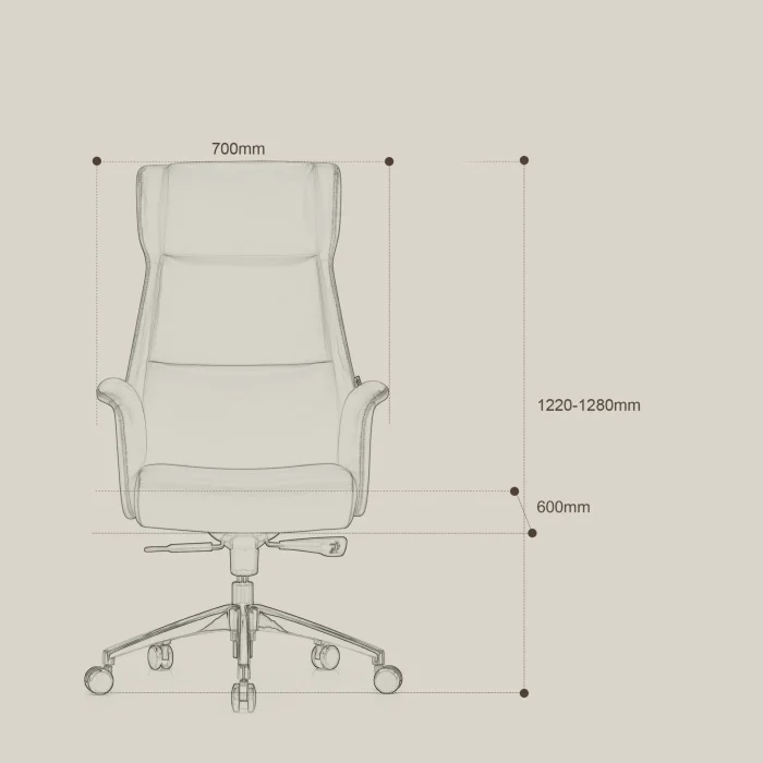 High Back Leather Office Chair Dubai, Sharjha and Abu Dhabi