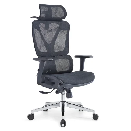 Black Ergonomic Mesh Chair with Hanger Dubai, Sharjha and Abu Dhabi