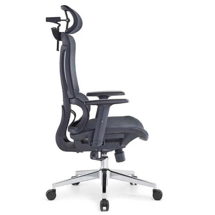 Black Ergonomic Mesh Chair with Hanger Dubai, Sharjha and Abu Dhabi