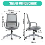 Computer Chair with One-piece Armrest Breathable Mesh Executive Swivel Chair Dubai, Sharjha and Abu Dhabi