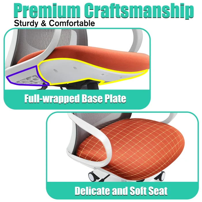 Computer Chair with One-piece Armrest Breathable Mesh Executive Swivel Chair Dubai, Sharjha and Abu Dhabi
